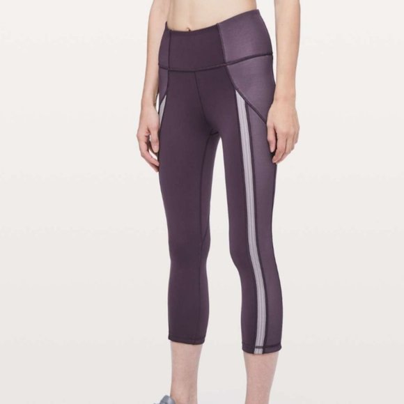 Lululemon Power Lines Crop 21" - Picture 1 of 4